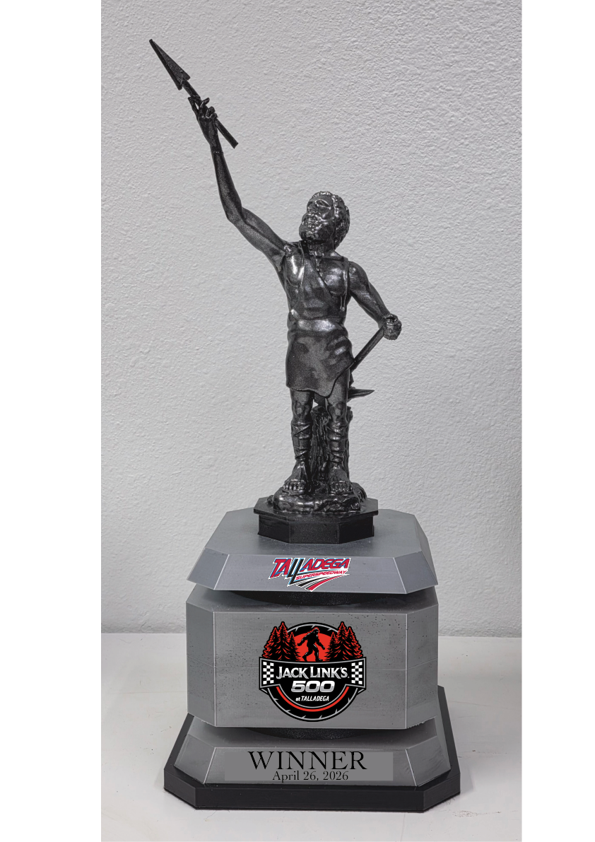Sim Racing 3D Printed 18" Talladega Trophy